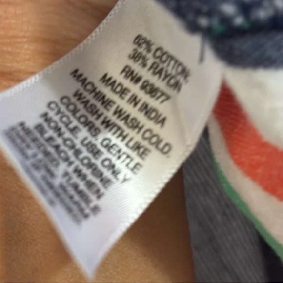 A.N.A A NEW APPROACH STRIPED BUTTON DOWN SHIRT, XXL - Picture 4 of 4